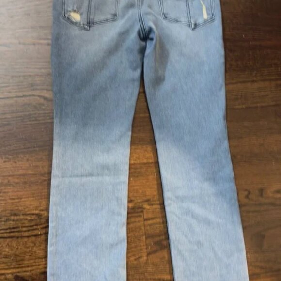 NWT Good American Good Straight Split Pockets Jeans Size 6 - Picture 5 of 5